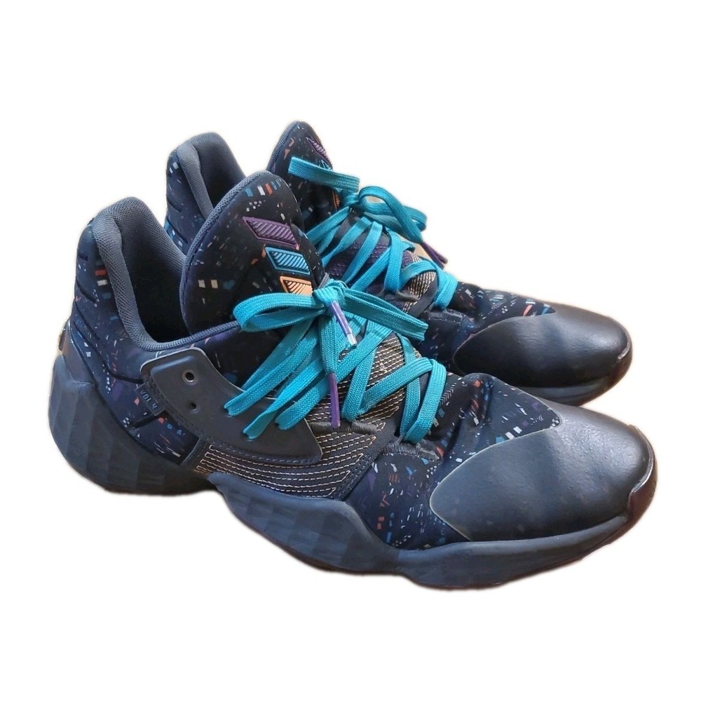 Adidas‎ Sneakers Harden Vol. 4 Mens Size 11 Basketball Sneakers Black Multicolor